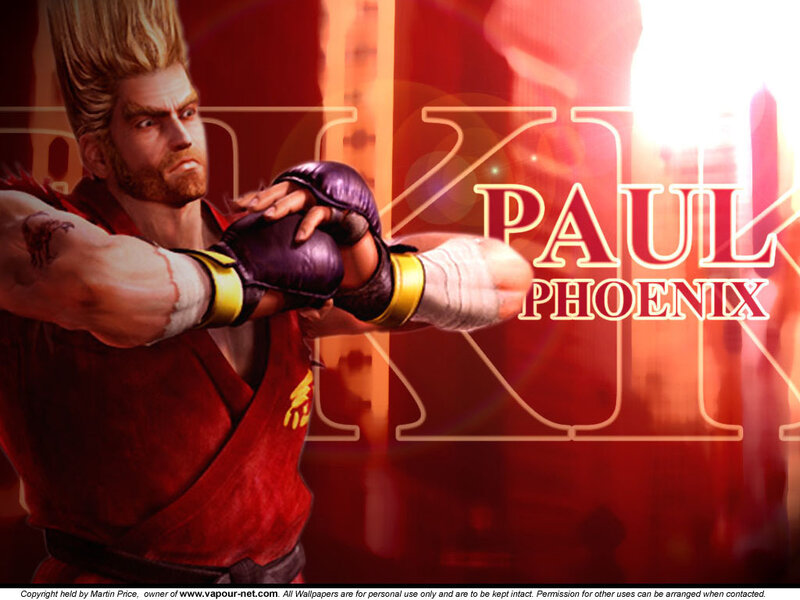 Paul Phoenix in Fighting Stance