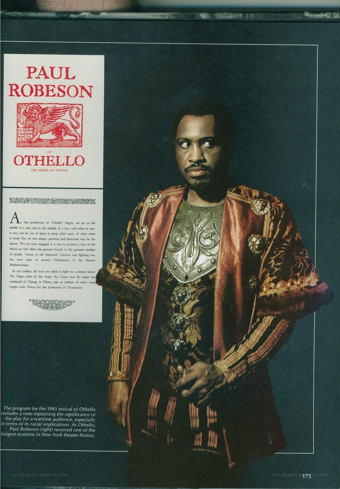 Paul Robeson as Othello