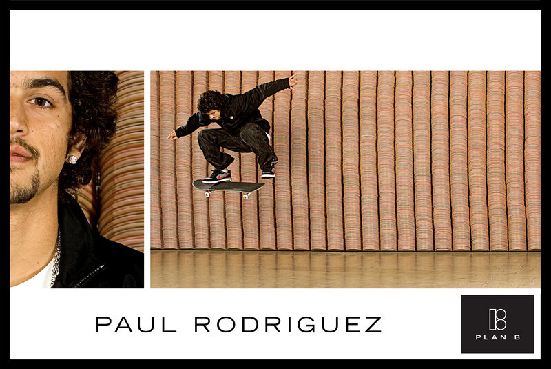 Paul Rodriguez skateboarding