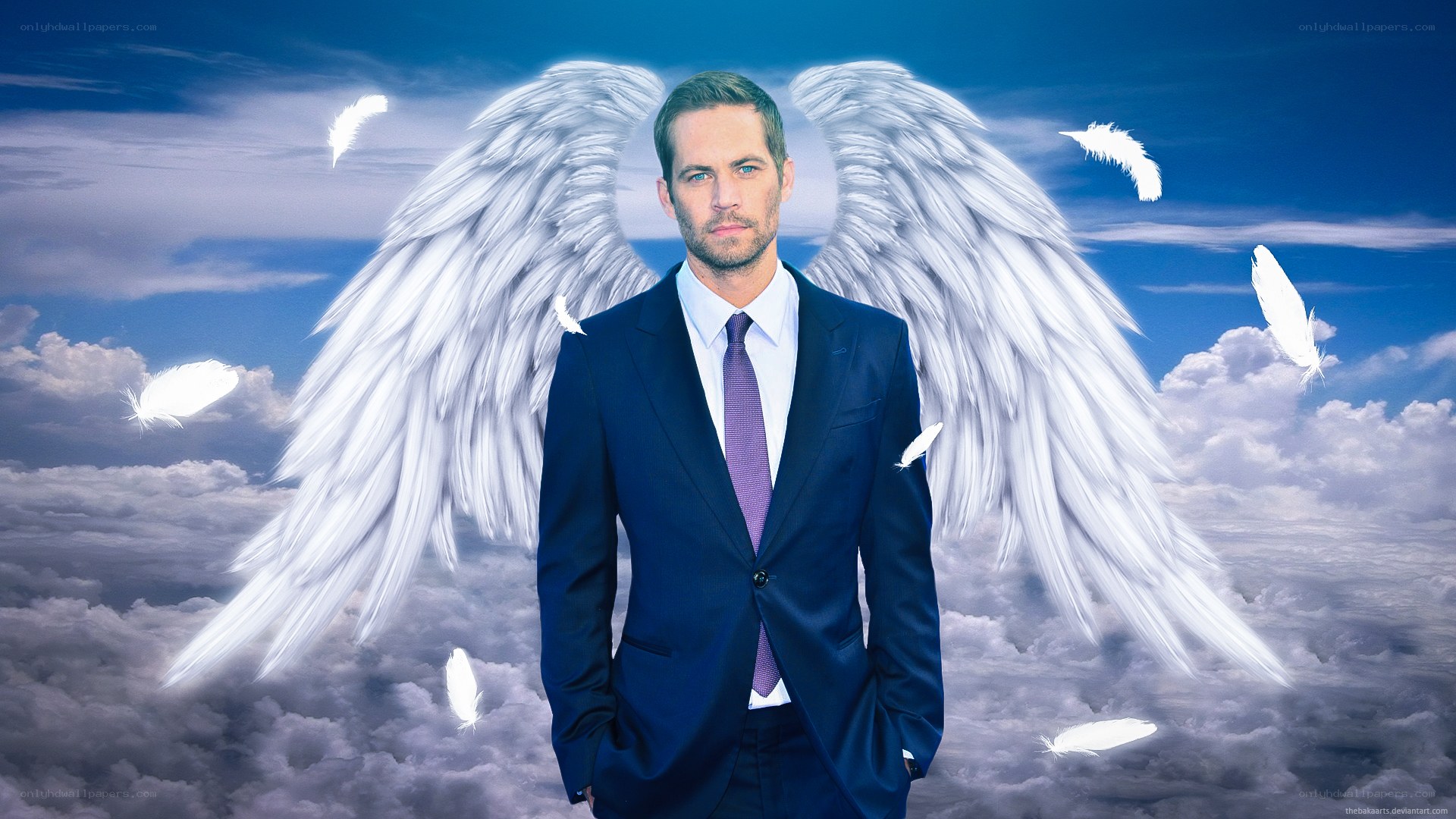 Paul Walker as an angel