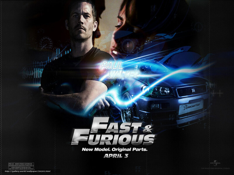Paul Walker in Poster