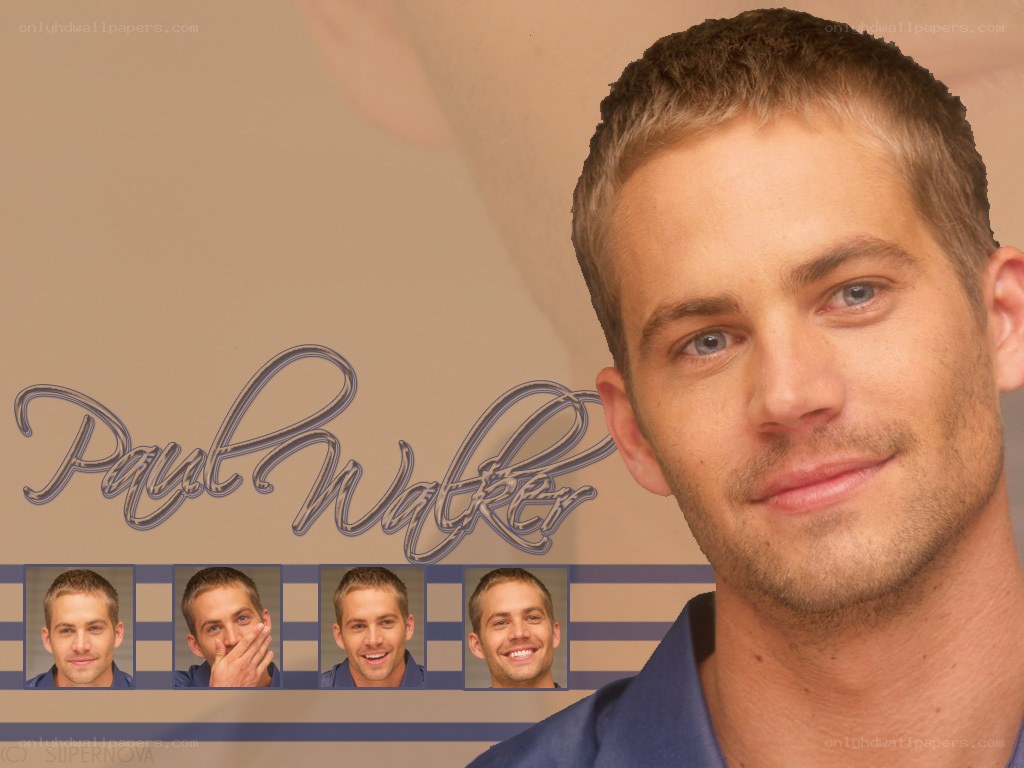 Paul Walker portrait collage