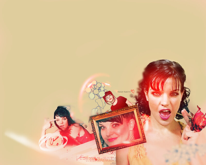 Pauley Perrette collage artwork