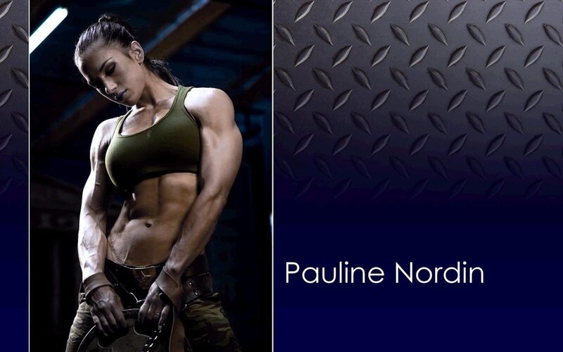 Pauline Nordin fitness portrait