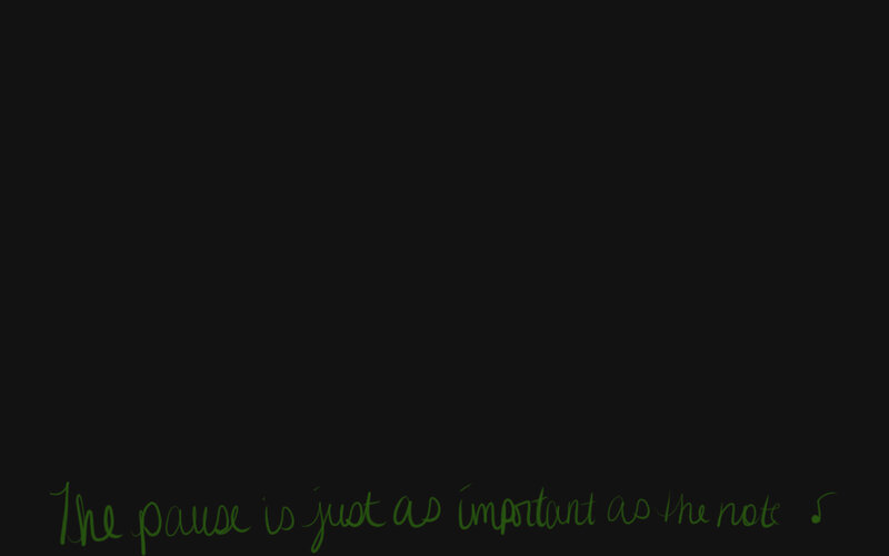 pause is important quote