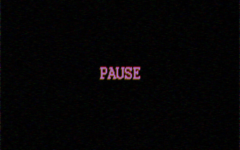 Pause Screen — Black