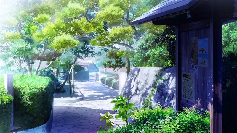 Paved Path in Garden — Green, Serene, Afternoon