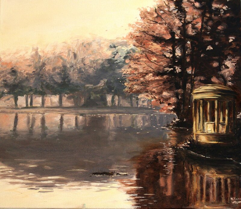 Pavilion by a Lake