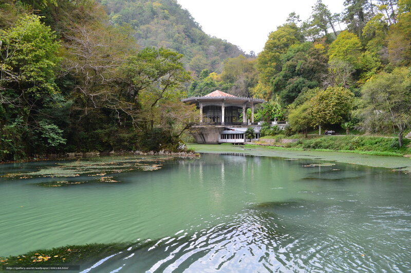Pavilion by the lake
