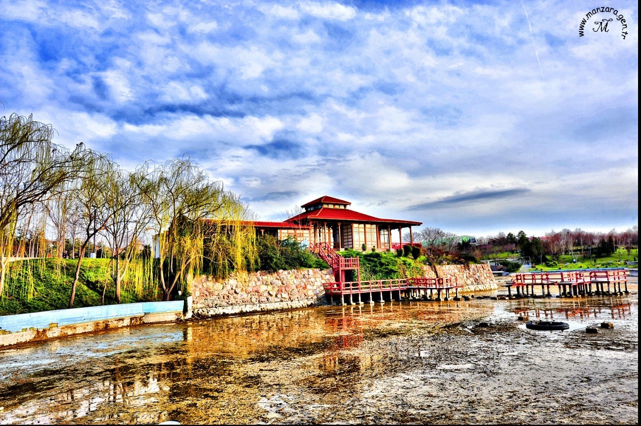 Pavilion by the lake