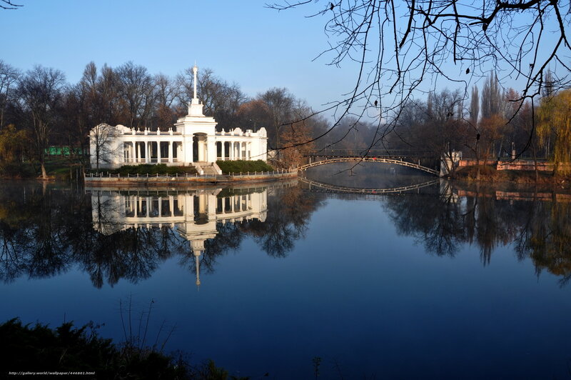 Pavilion by the lake