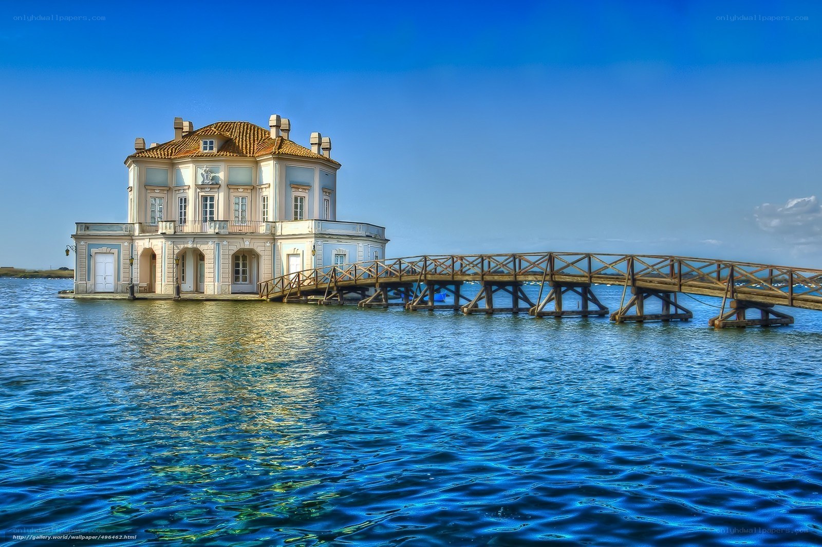 Pavilion on the water