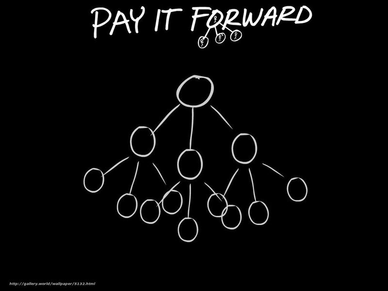 Pay It Forward Diagram