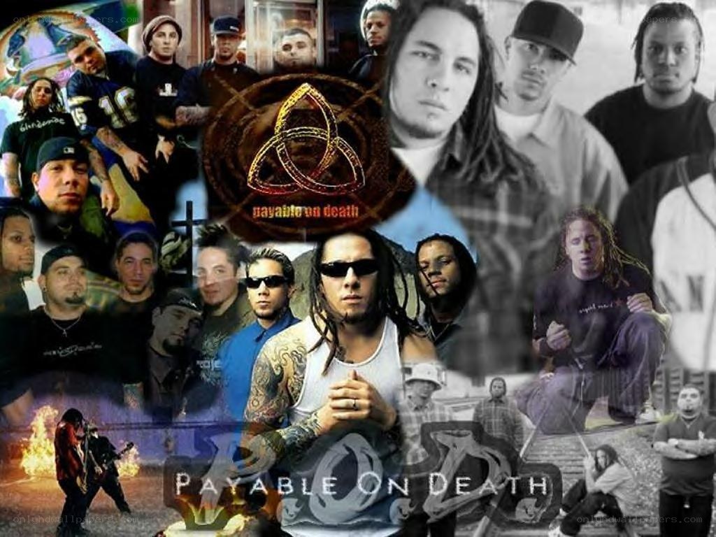 Payable on Death band collage