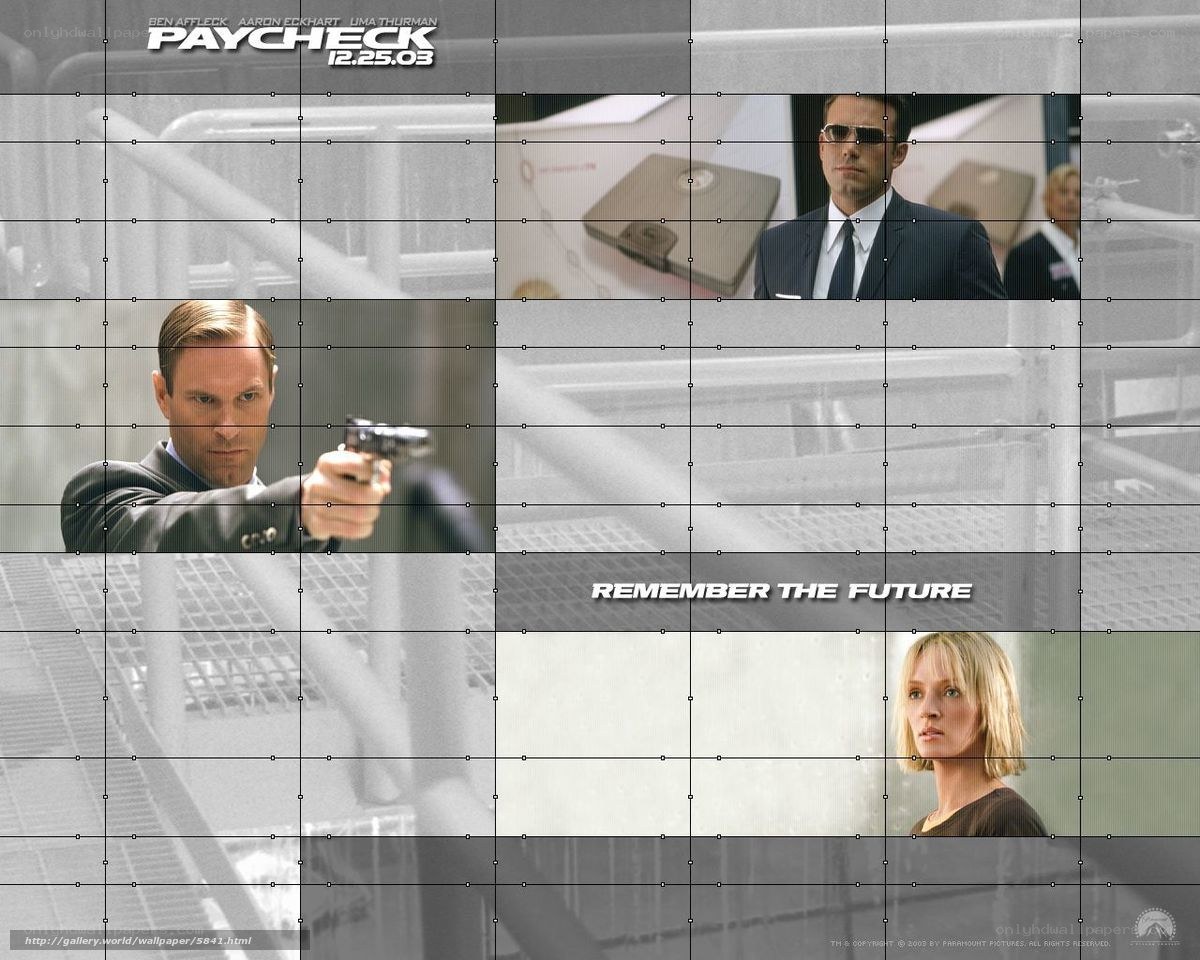 Paycheck movie poster