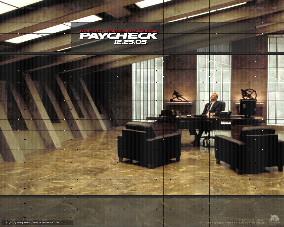 Paycheck movie poster