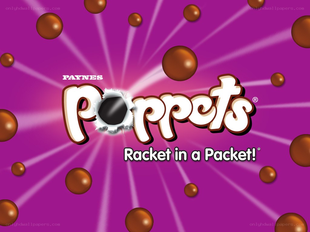 Paynes Poppets candy packaging