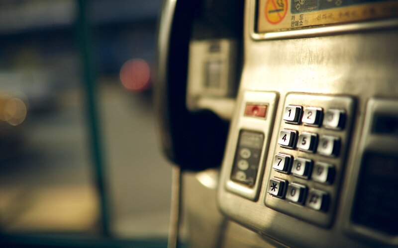 Payphone Keypad — Silver