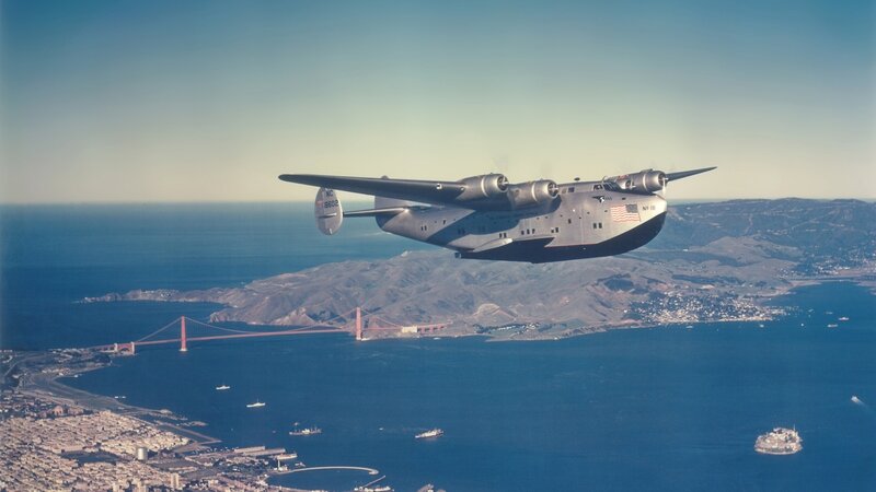 PBY Catalina over San Francisco Bay