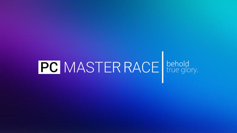 PC MASTER RACE Logo — Purple