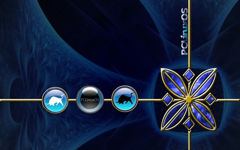 PCLinuxOS desktop interface