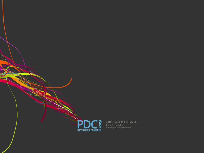 PDC 2015 event poster