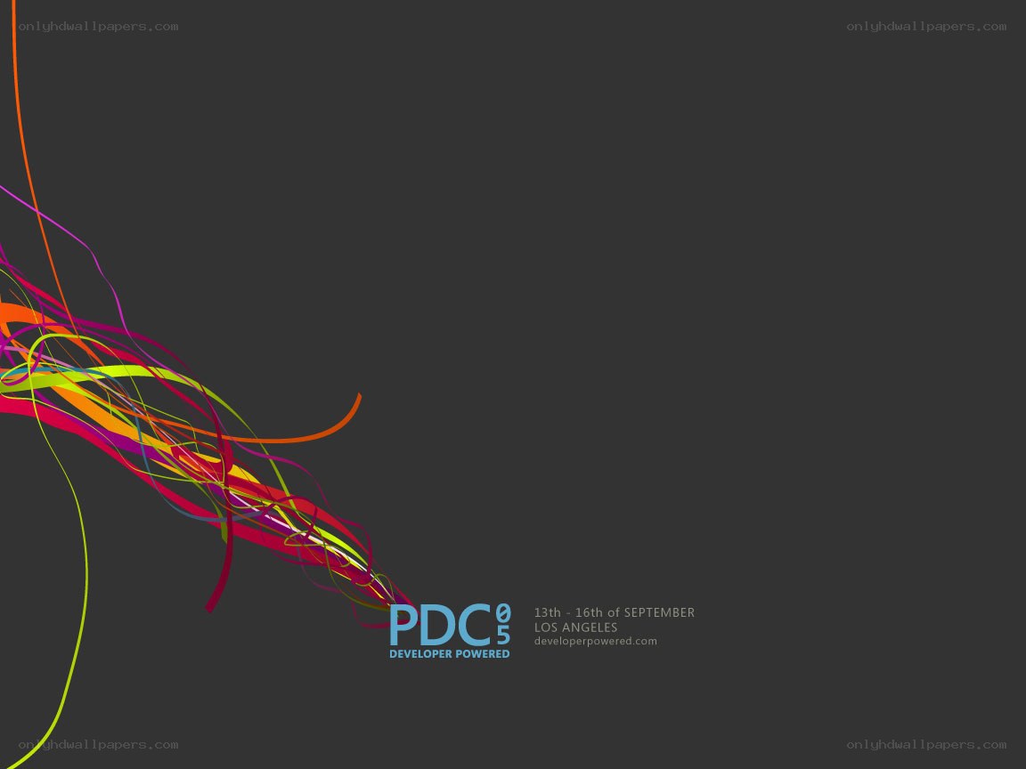 PDC 2015 event poster