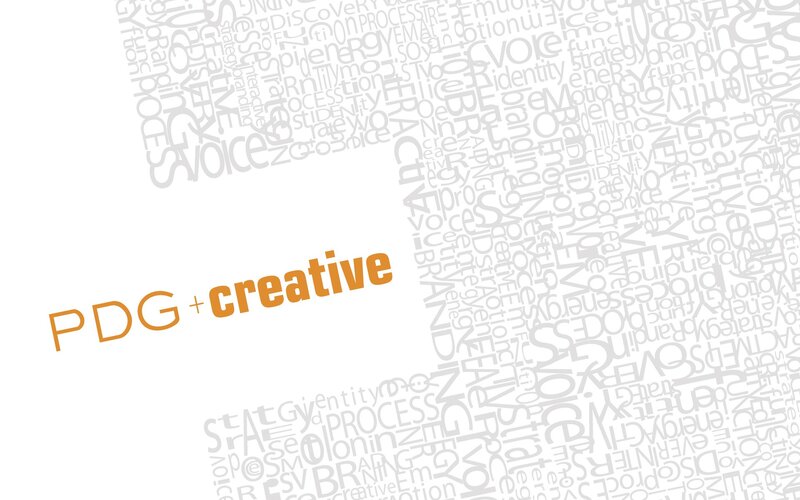 PDG + creative logo
