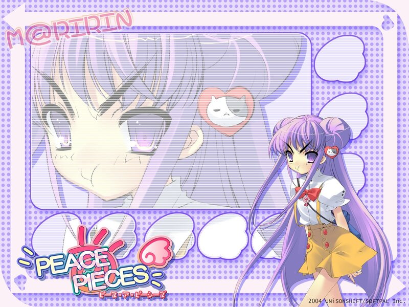 Peace Pieces anime character art