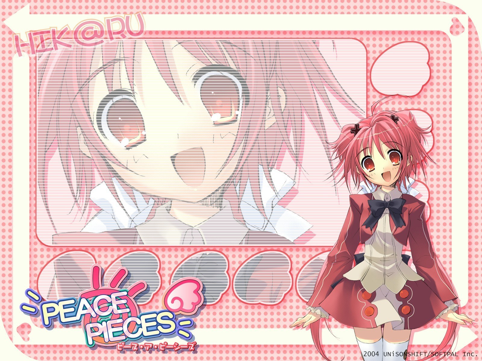 Peace Pieces anime character art