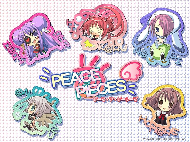 Peace Pieces character art