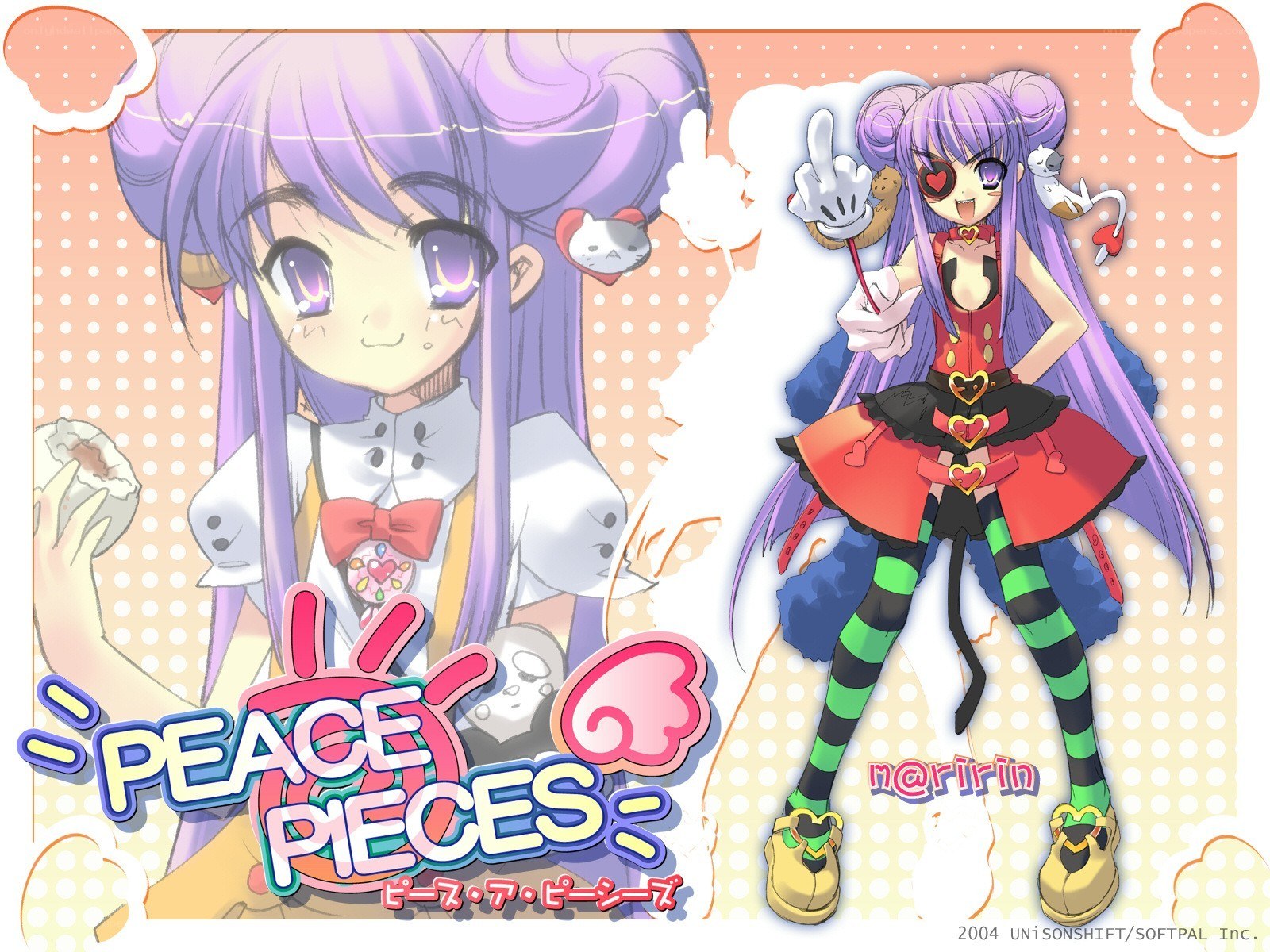Peace Pieces character art