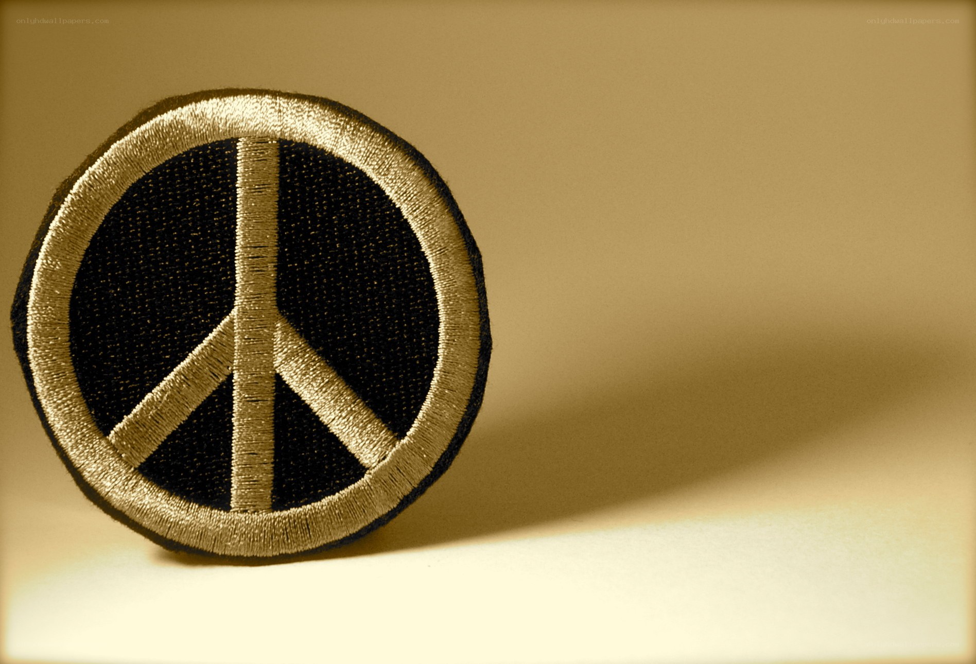 peace symbol patch