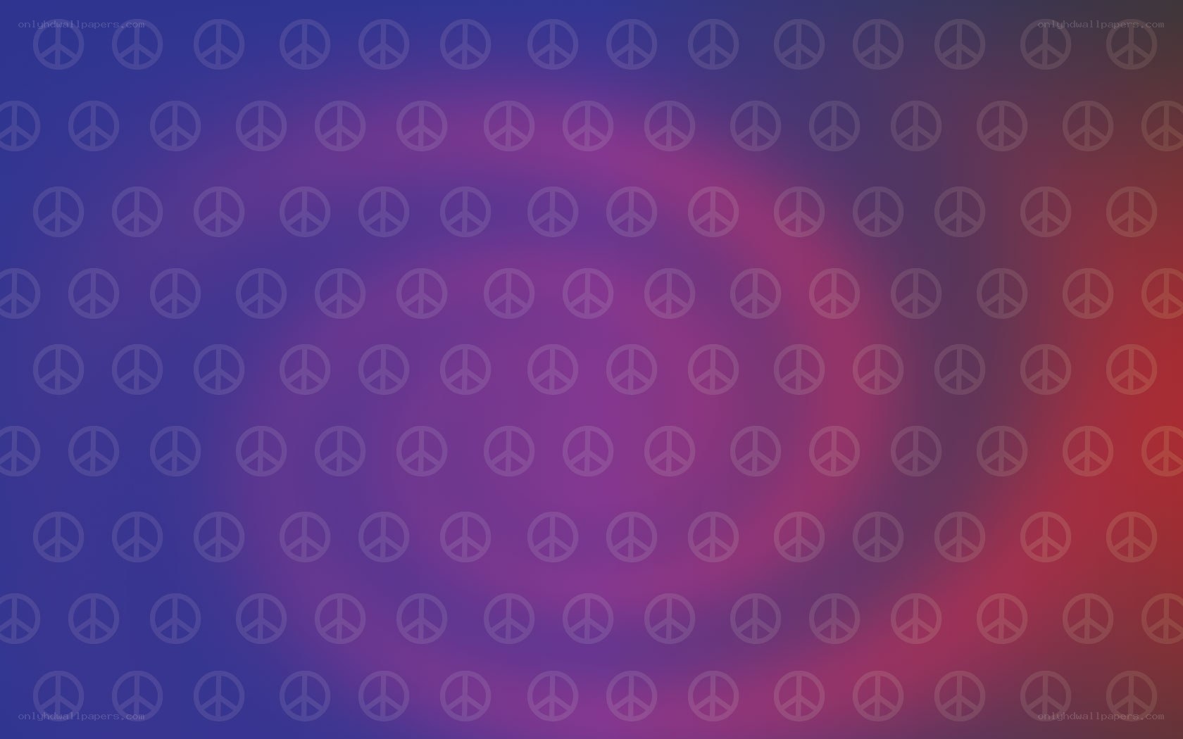 peace symbol pattern background