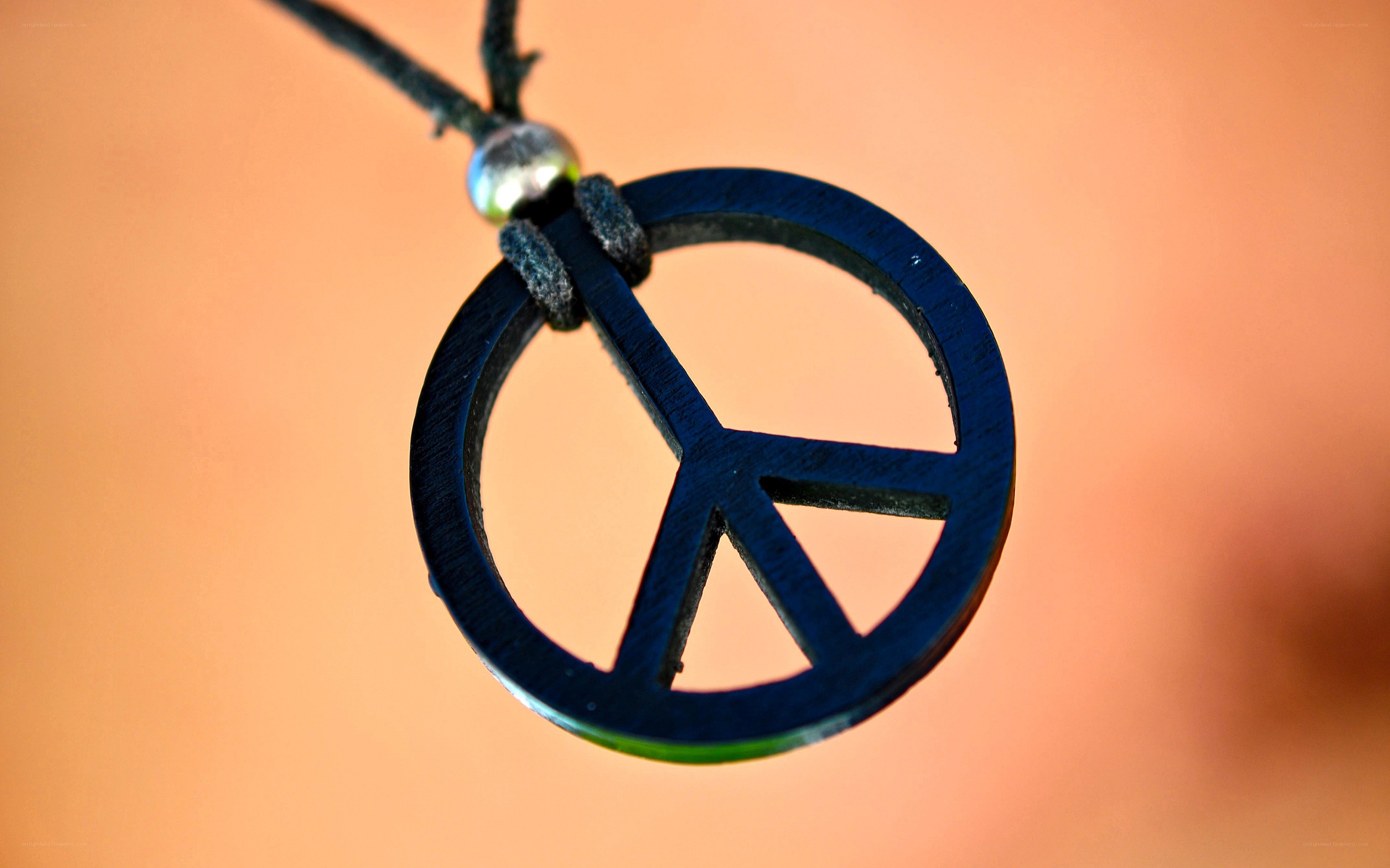 peace symbol pendant