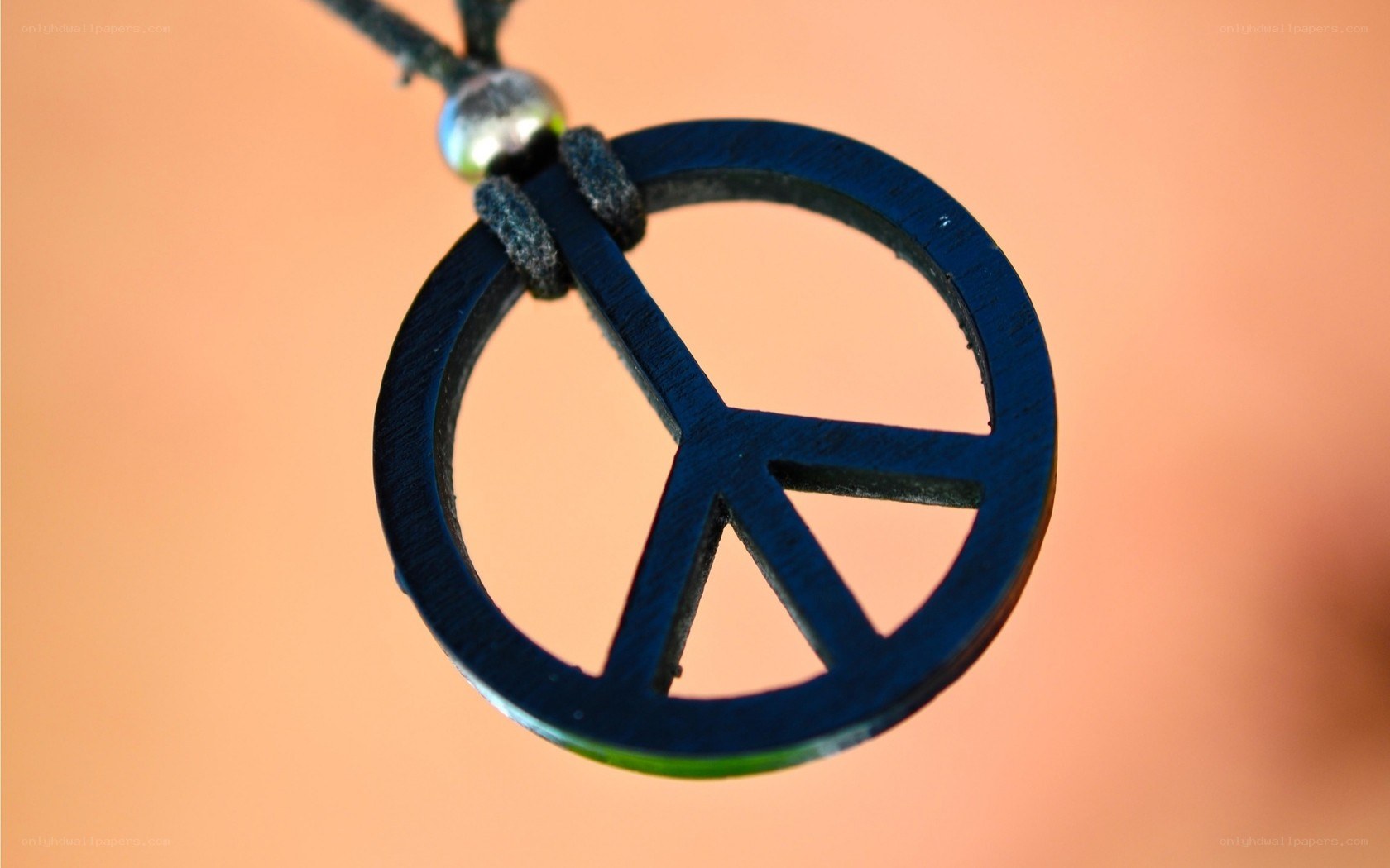 peace symbol pendant