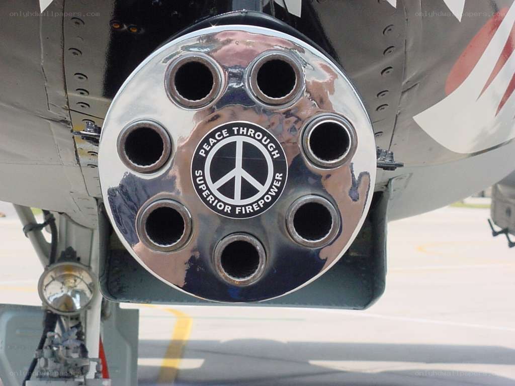 Peace through superior firepower