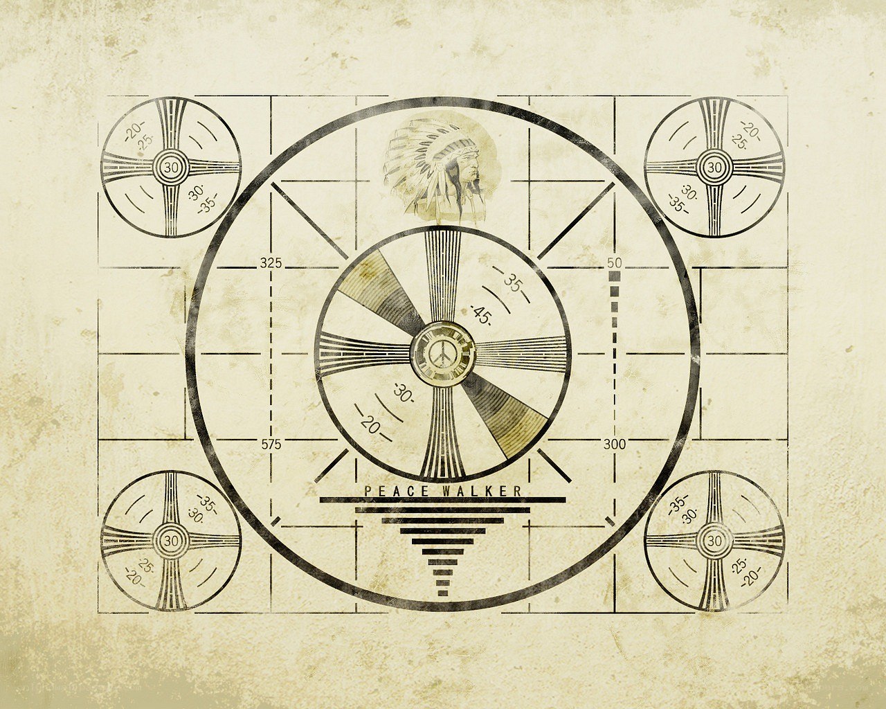 Peace Walker test pattern