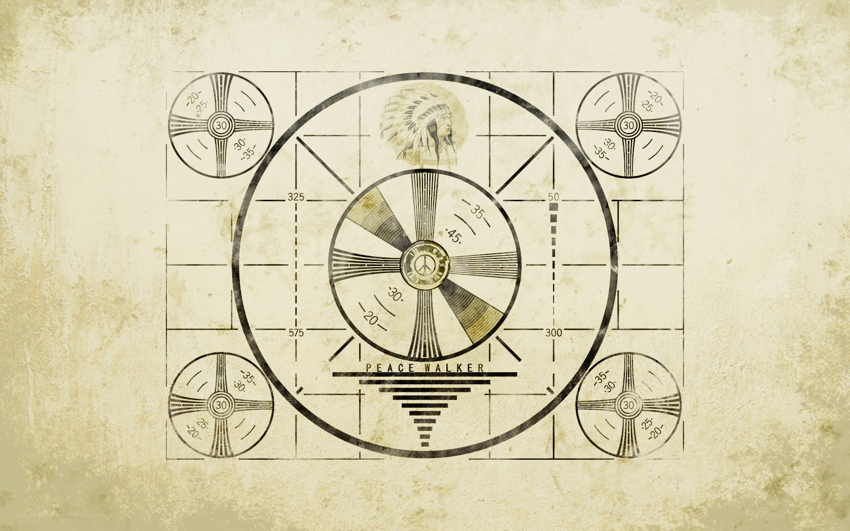 Peace Walker test pattern