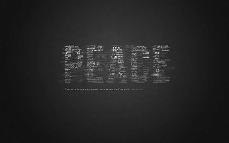 peace with the world