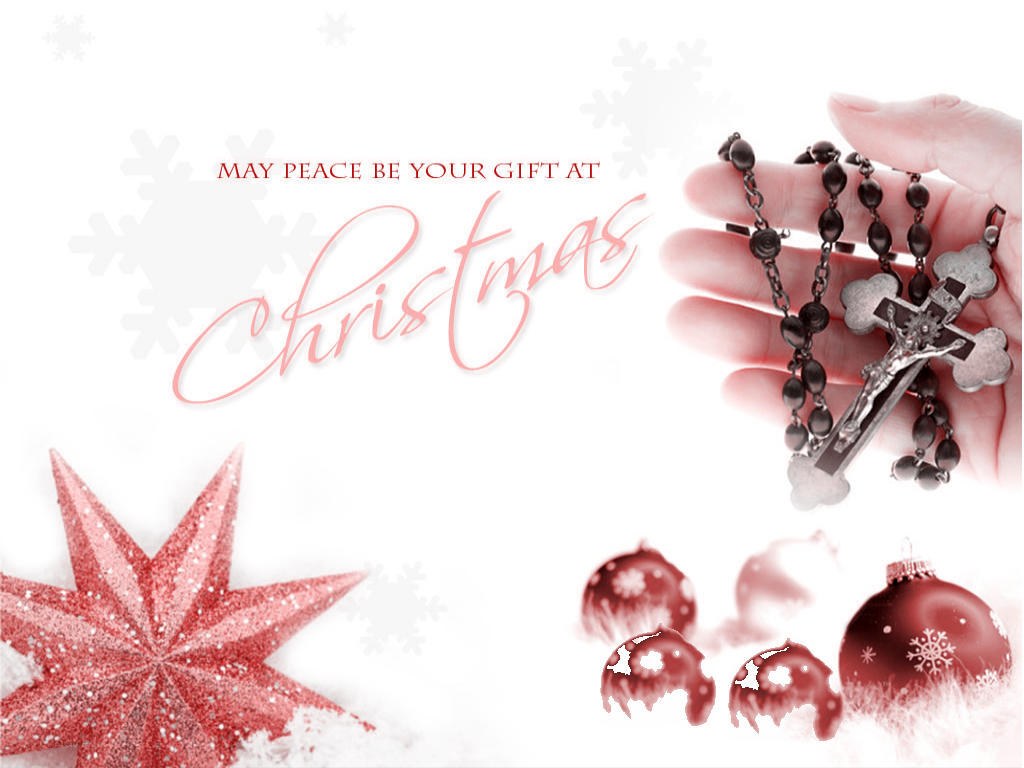 Peaceful Christmas greeting