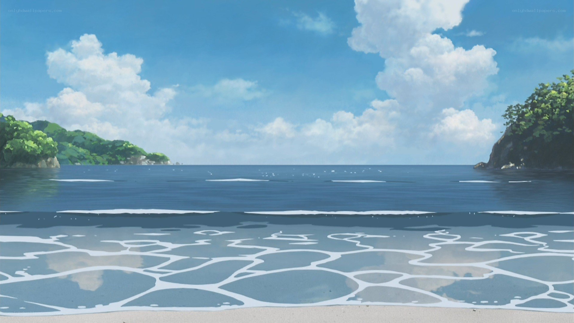 peaceful coastal landscape