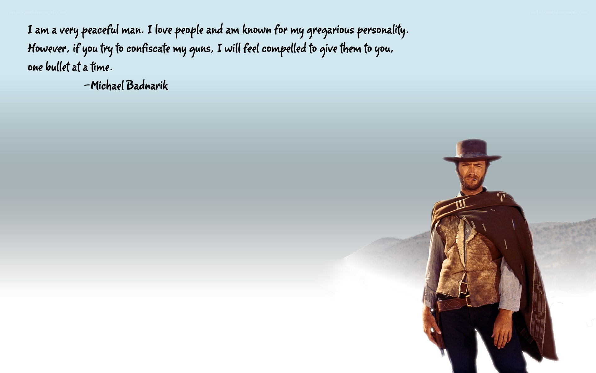 peaceful man quote