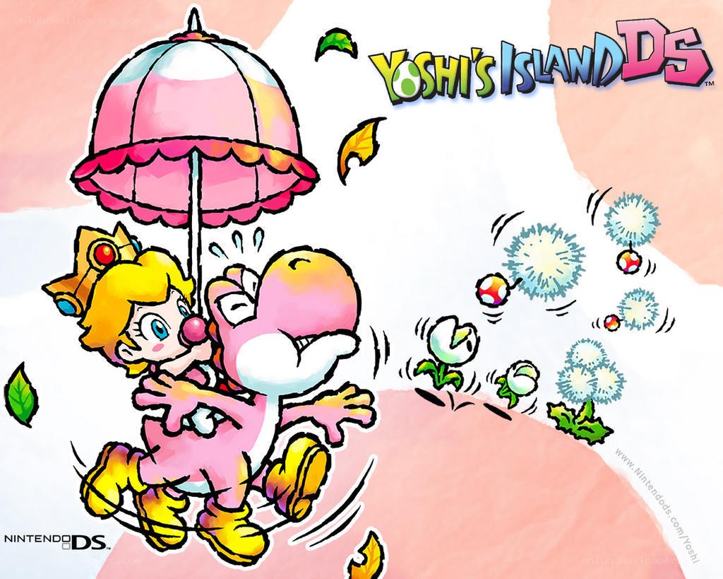 Peach and Yoshi on an adventure