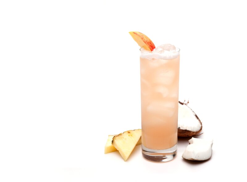 Peach Cocktail Drink
