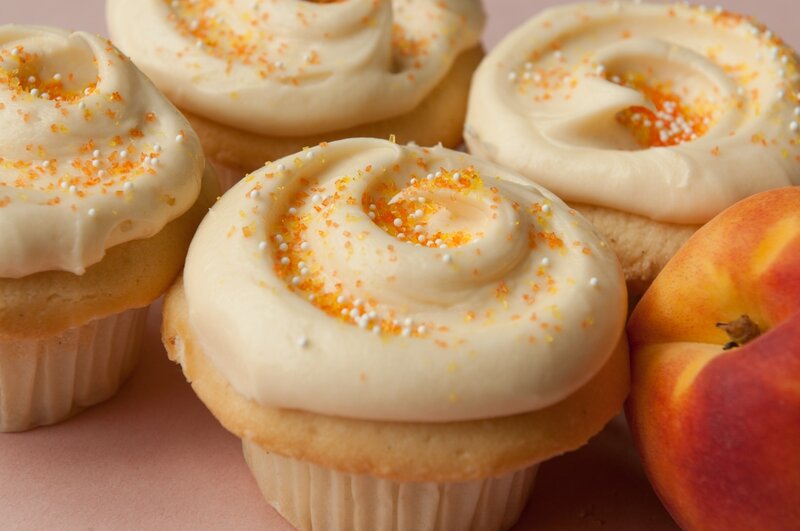 Peach Cupcakes