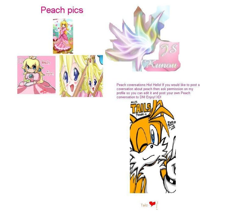Peach fan art collection