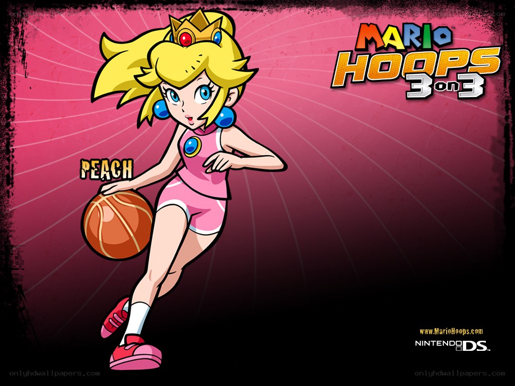 Peach in Mario Hoops 3-on-3