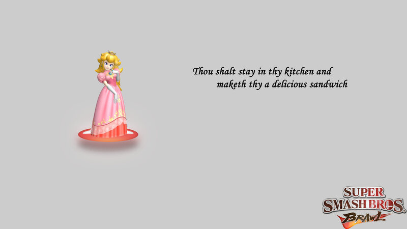 Peach in the kitchen