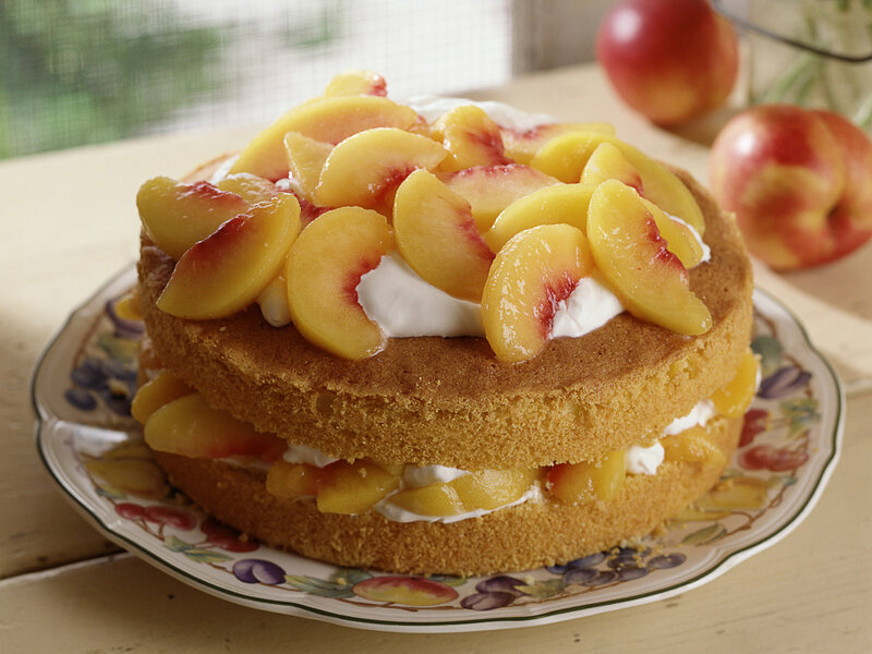 Peach Layer Cake
